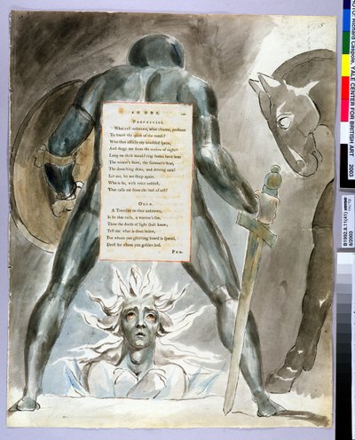 The Descent of Odin by William Blake